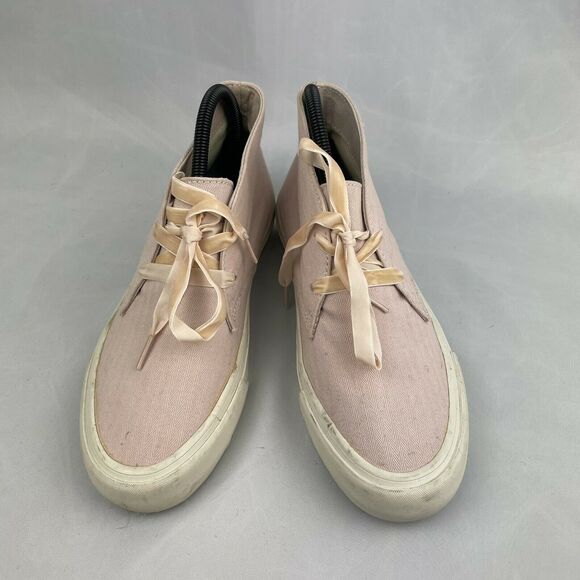 SeaVees Maslon Desert Women Pink Canvas Boot Sneakers Size 8 - Picture 3 of 10